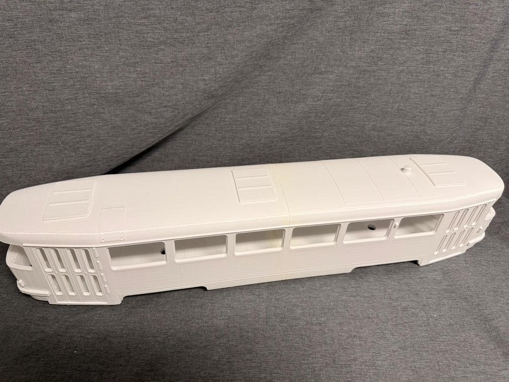 Spur G 1:22,5 Tatra Beiwagen B3 Straßenbahn Bausatz passend für LGB & Gartenbahn