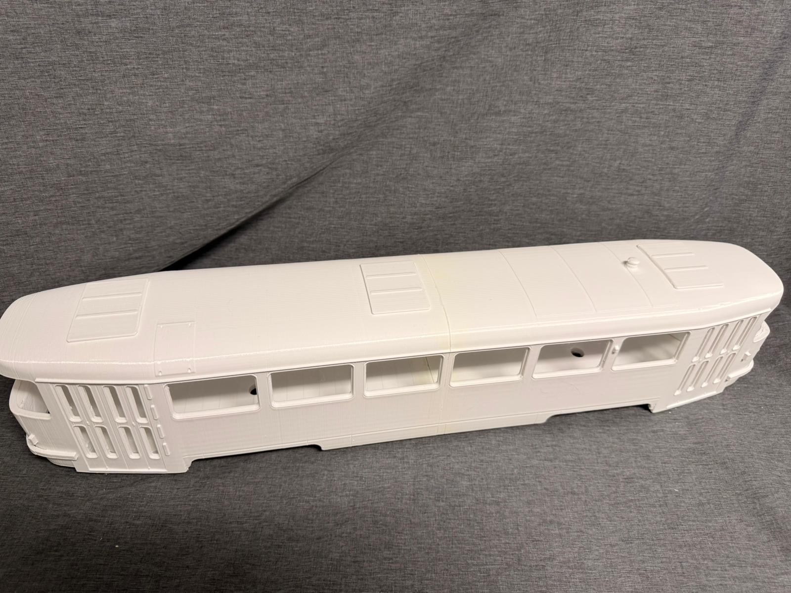 Spur G 1:22,5 Tatra Beiwagen B3 Straßenbahn Bausatz passend für LGB & Gartenbahn