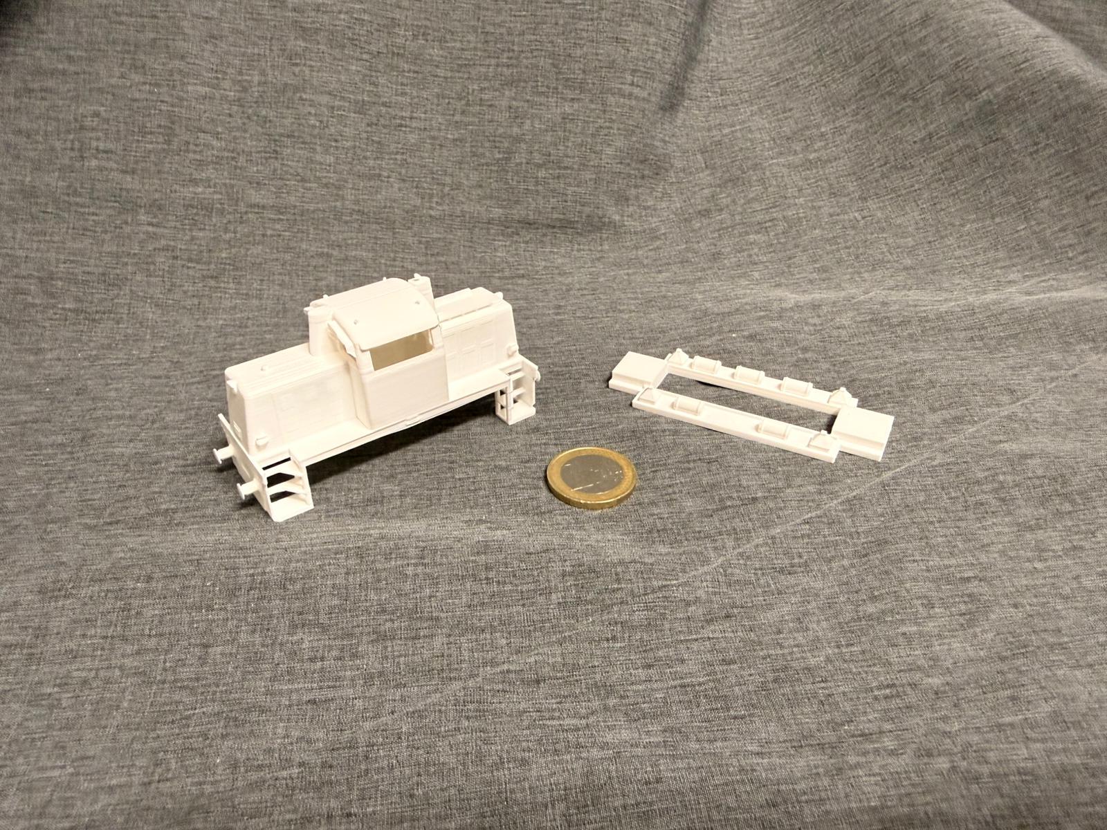 Spur H0 1:87 Diesellokomotive Rangierlokomotive W-Class (TGR) Bausatz