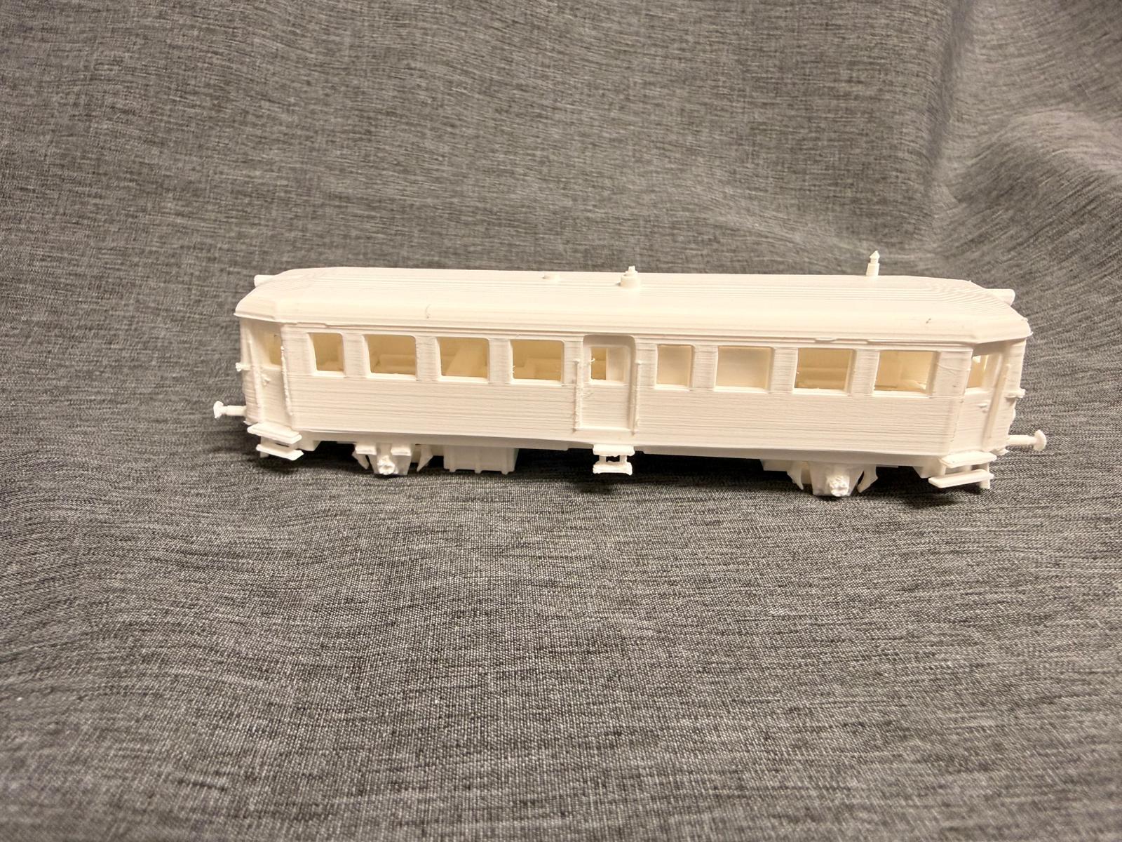 Spur TT (1:120) Automotor Malaxa 900 / Baureihe 77 Bausatz Triebwagen Modellbau