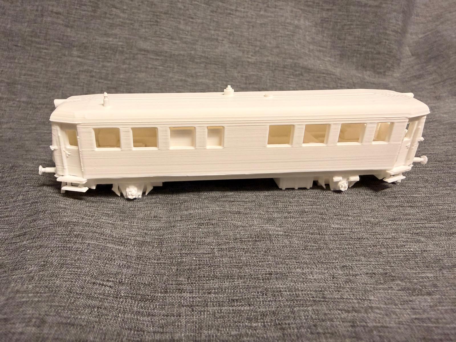 Spur TT (1:120) Automotor Malaxa 900 / Baureihe 77 Bausatz Triebwagen Modellbau