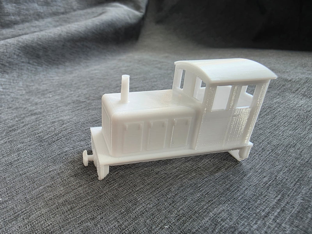 H0e 1:87 Feldbahn Diesellok Rangierlok Schmalspur Industriebahn Modell Lok