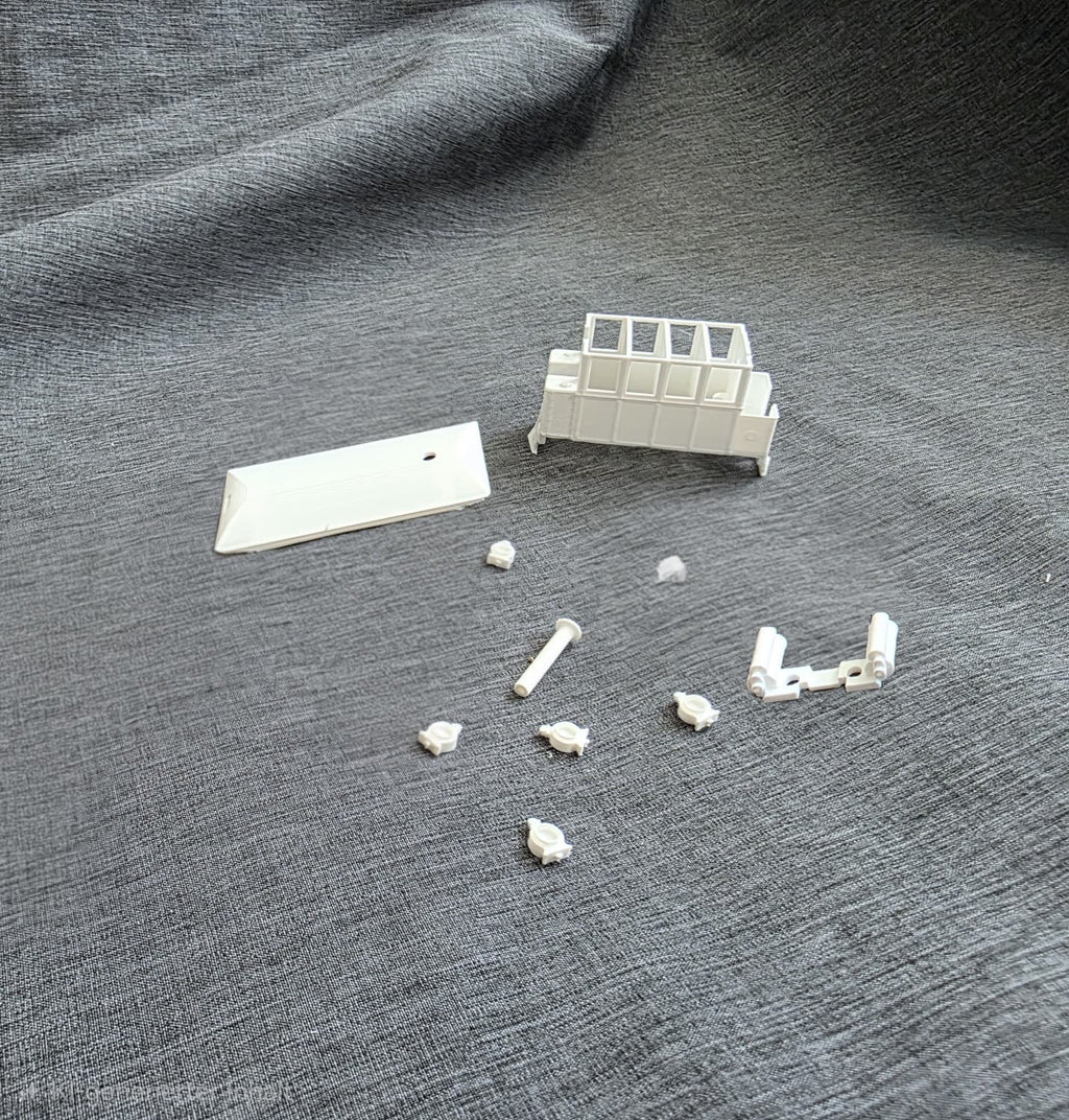 Spur H0/ H0e 1:87 Straßenbahn Dampflok „Steam Dummy“ Baldwin Tram Lok Feldbahn