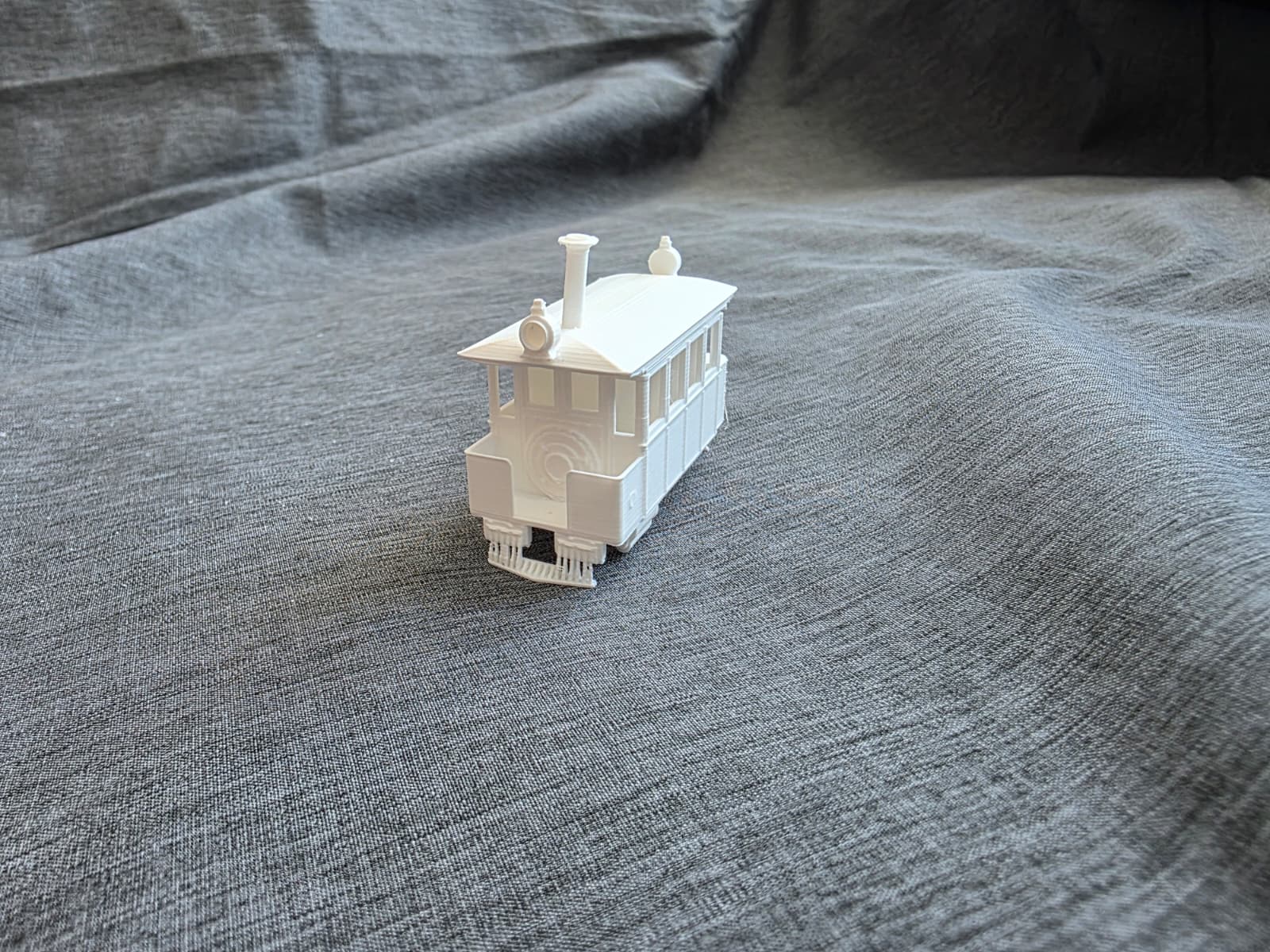 Spur H0/ H0e 1:87 Straßenbahn Dampflok „Steam Dummy“ Baldwin Tram Lok Feldbahn