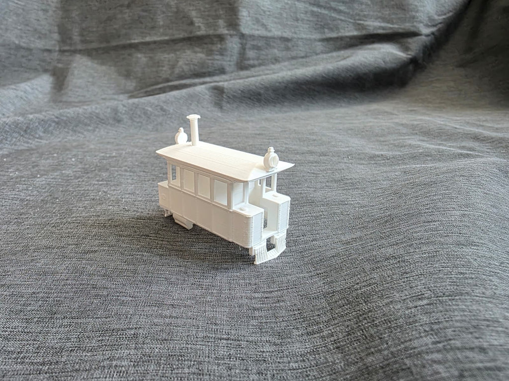 Spur H0/ H0e 1:87 Straßenbahn Dampflok „Steam Dummy“ Baldwin Tram Lok Feldbahn