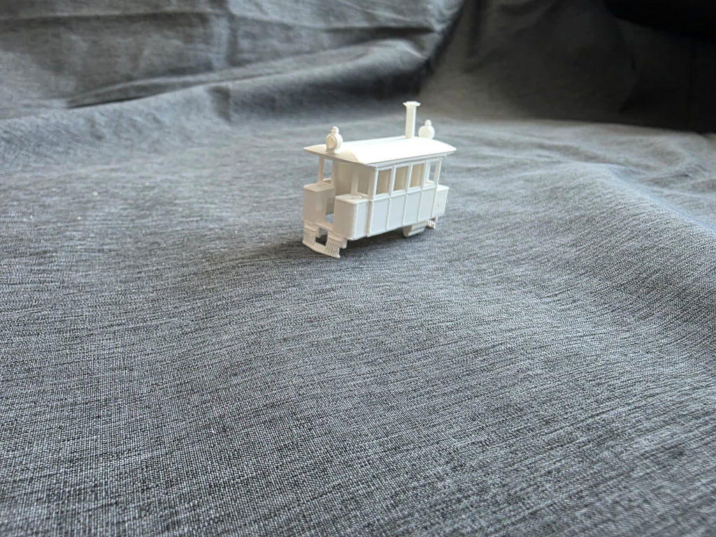 Spur H0/ H0e 1:87 Straßenbahn Dampflok „Steam Dummy“ Baldwin Tram Lok Feldbahn