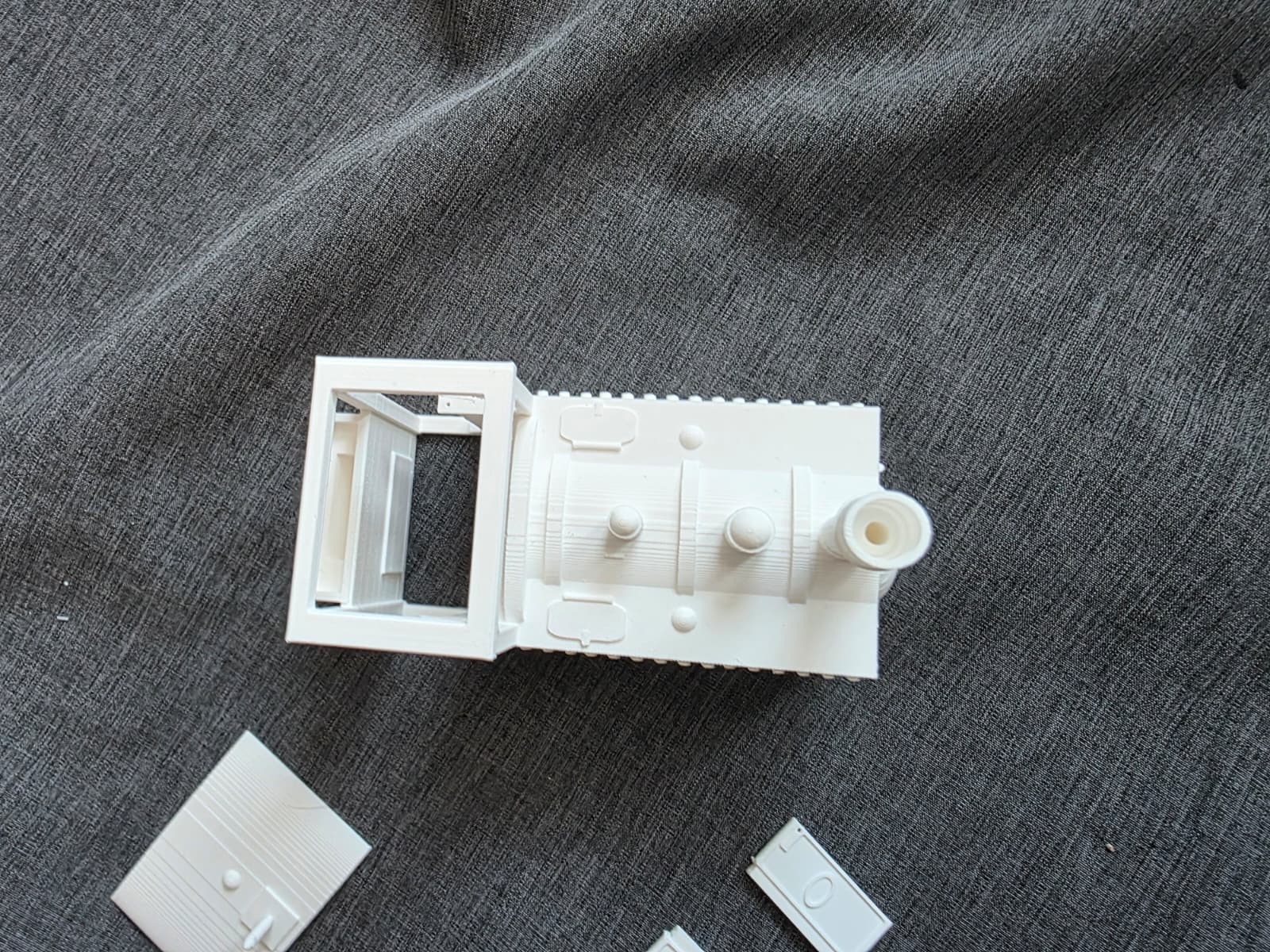 Spur 0e 1:45 Decauville Dampflok Feldbahn Schmalspur Industriebahn Frankreich