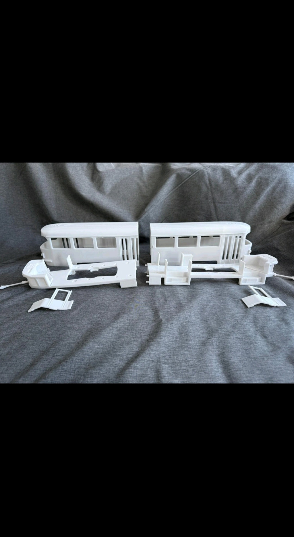 Spur 0 1:45 Tatra T4D-Z Straßenbahn Triebwagen Bausatz Straßenbahnmodell Modell