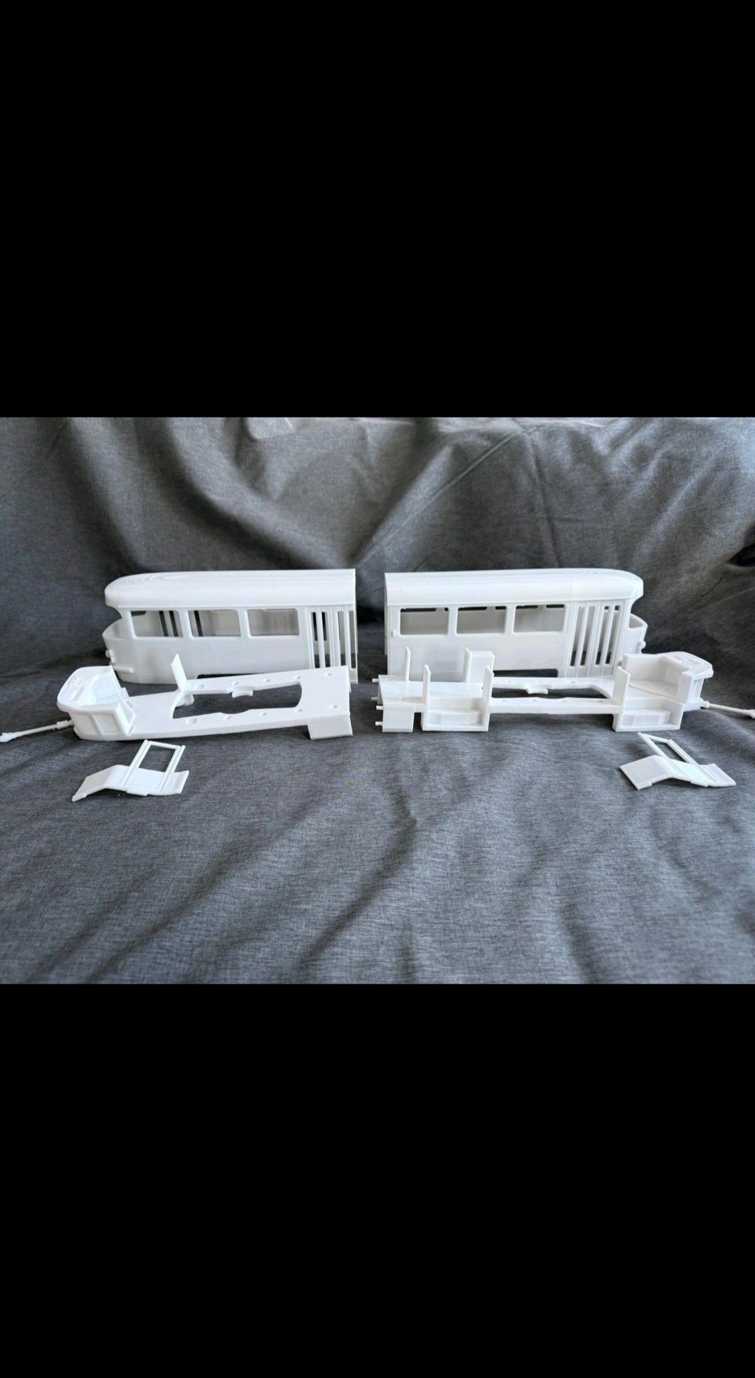 Spur 0 1:45 Tatra T4D-Z Straßenbahn Triebwagen Bausatz Straßenbahnmodell Modell