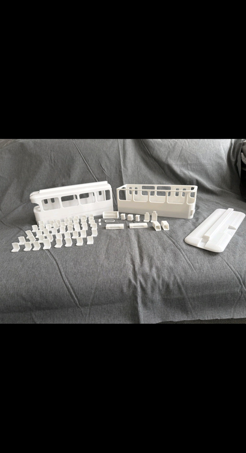 Spur G, 1:22,5 Straßenbahn München P3.16  Gehäuse Bausatz 3D-Druck Gartenbahn