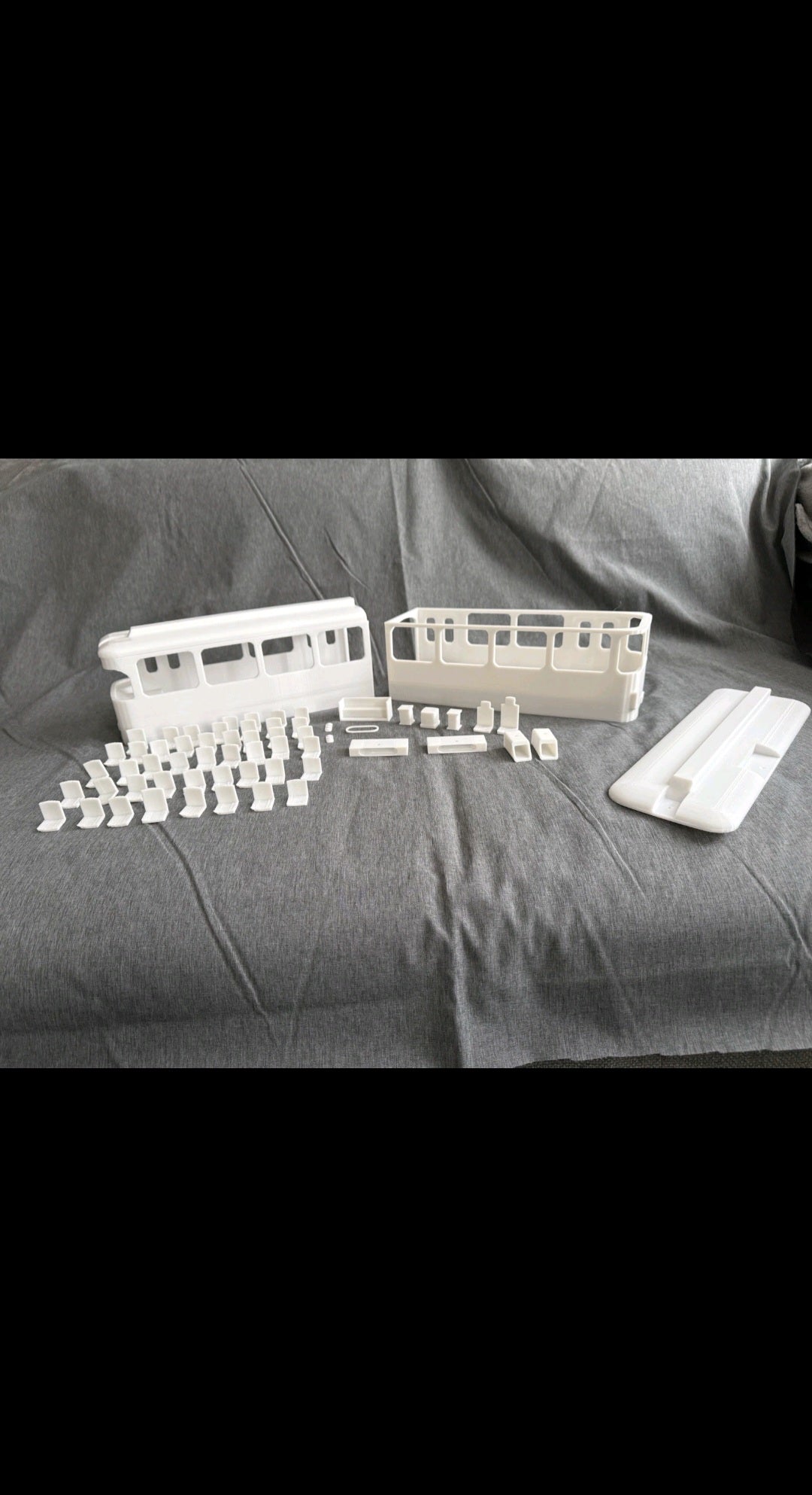 Spur G, 1:22,5 Straßenbahn München P3.16  Gehäuse Bausatz 3D-Druck Gartenbahn