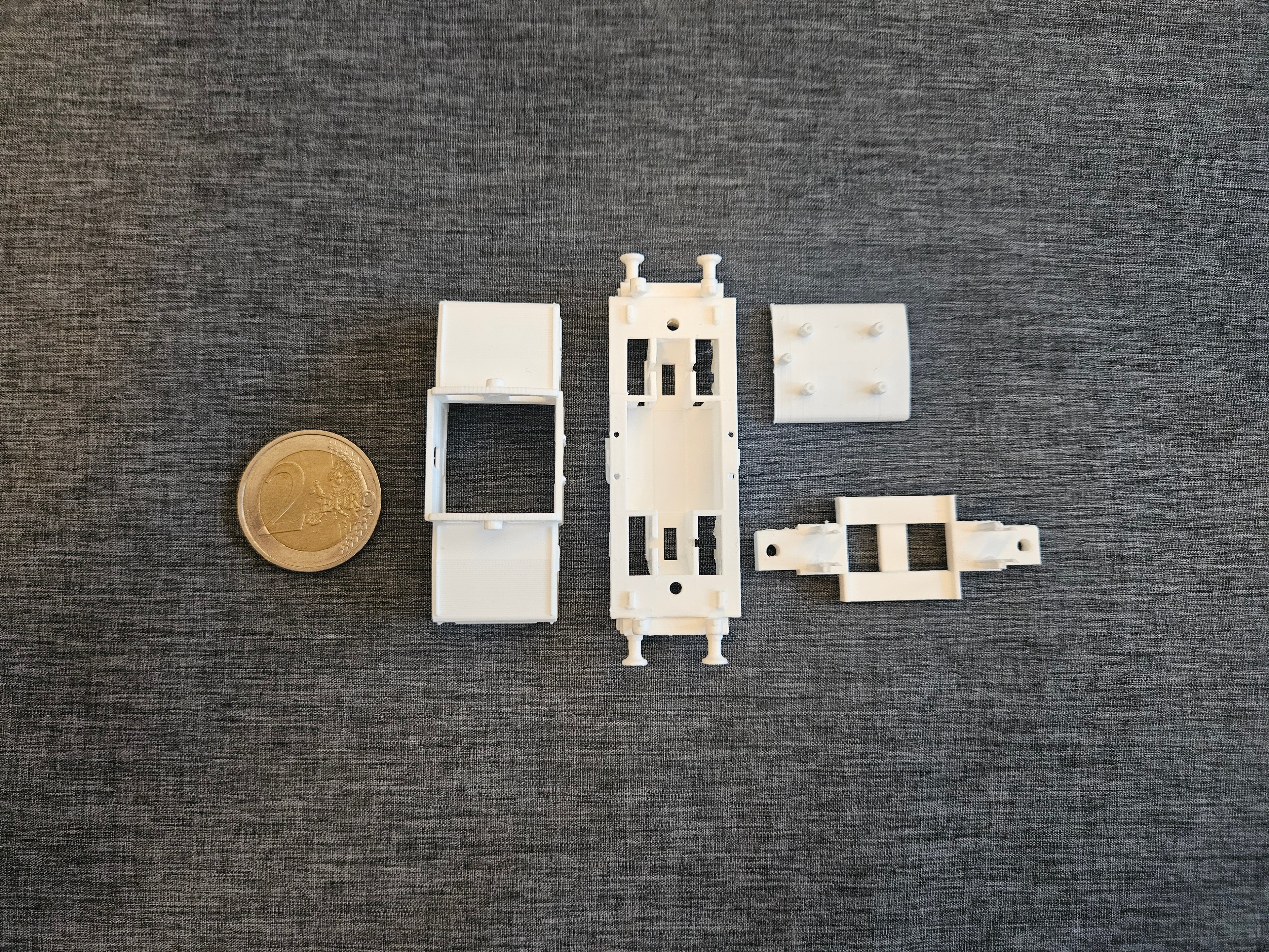 Spur TT 1:120 Elektrolok E 69 Modellbahn Bausatz Lokomotive Rangierlok