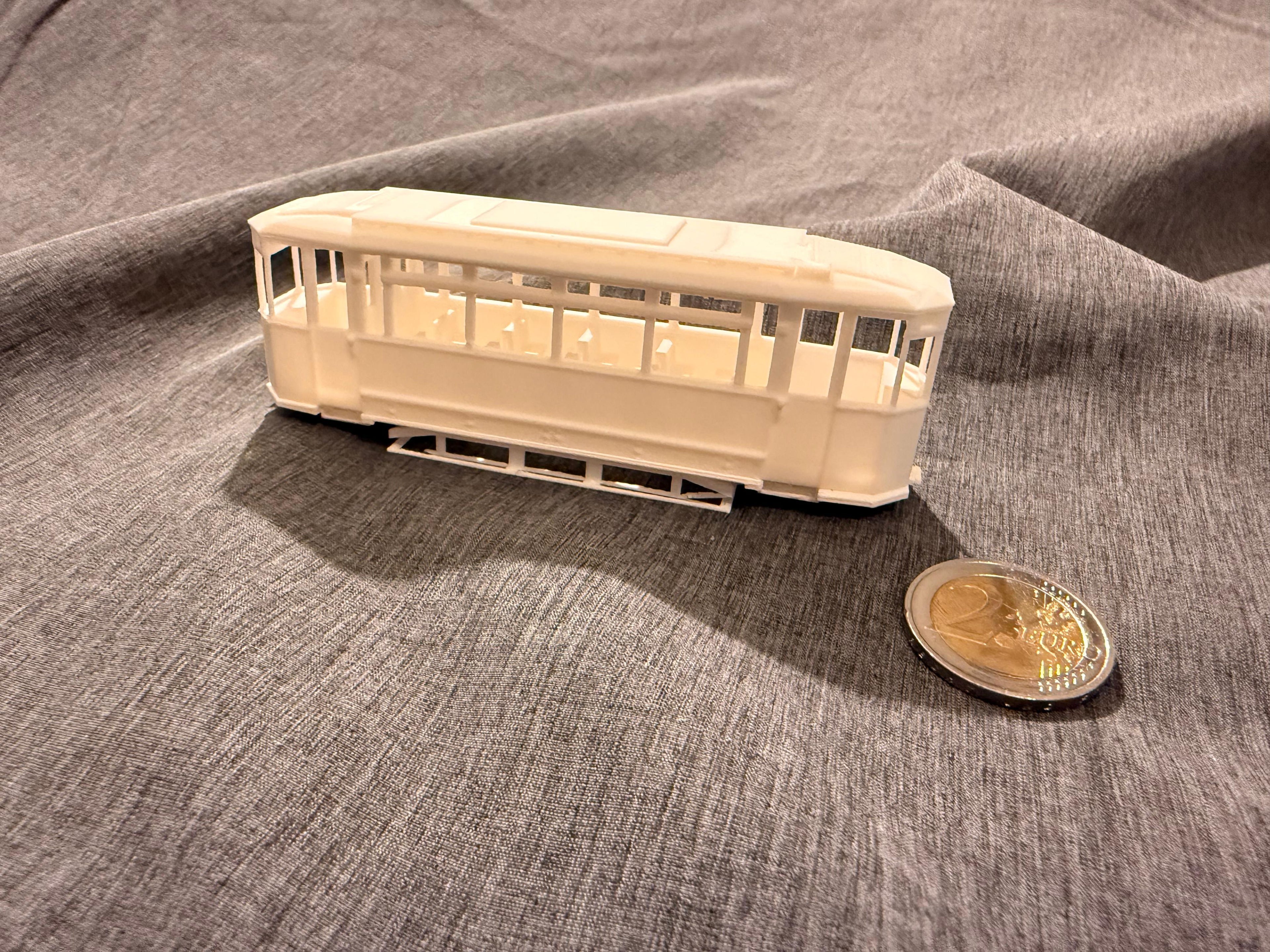 Spur H0m / H0 1:87 Lindner 401 Straßenbahn Bausatz Modellbahn