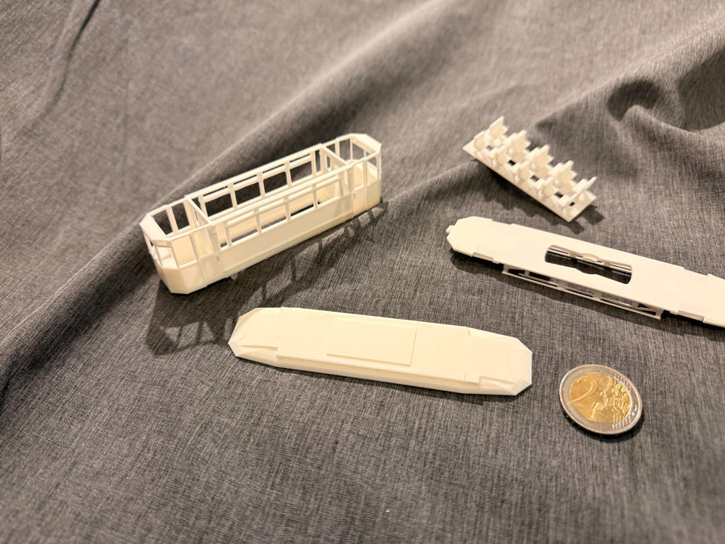 Spur H0m / H0 1:87 Lindner 401 Straßenbahn Bausatz Modellbahn