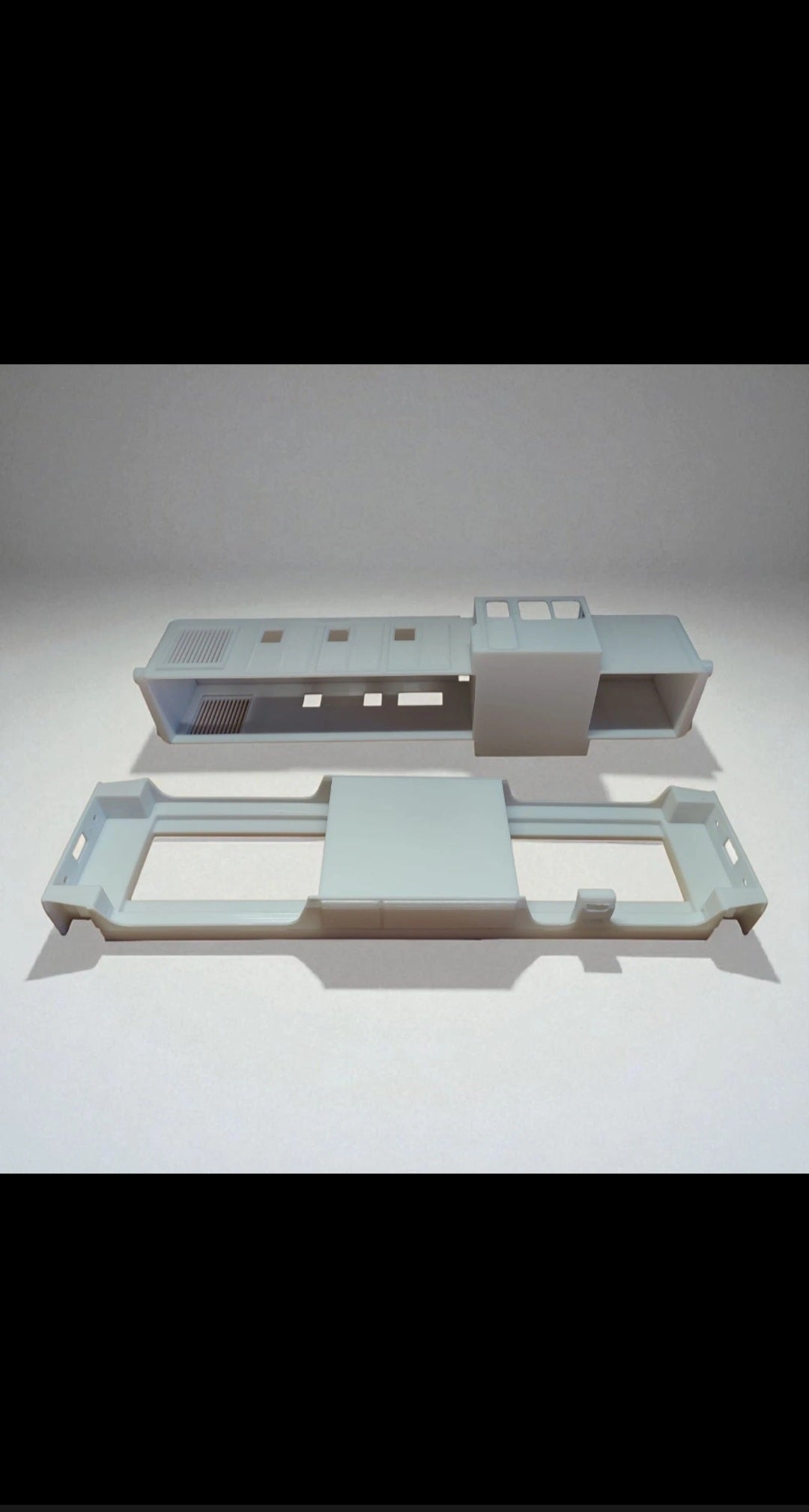 Spur G 1:22,5 Gartenbahn Diesellok FAUR L45H Gehäuse Unterboden Bausatz