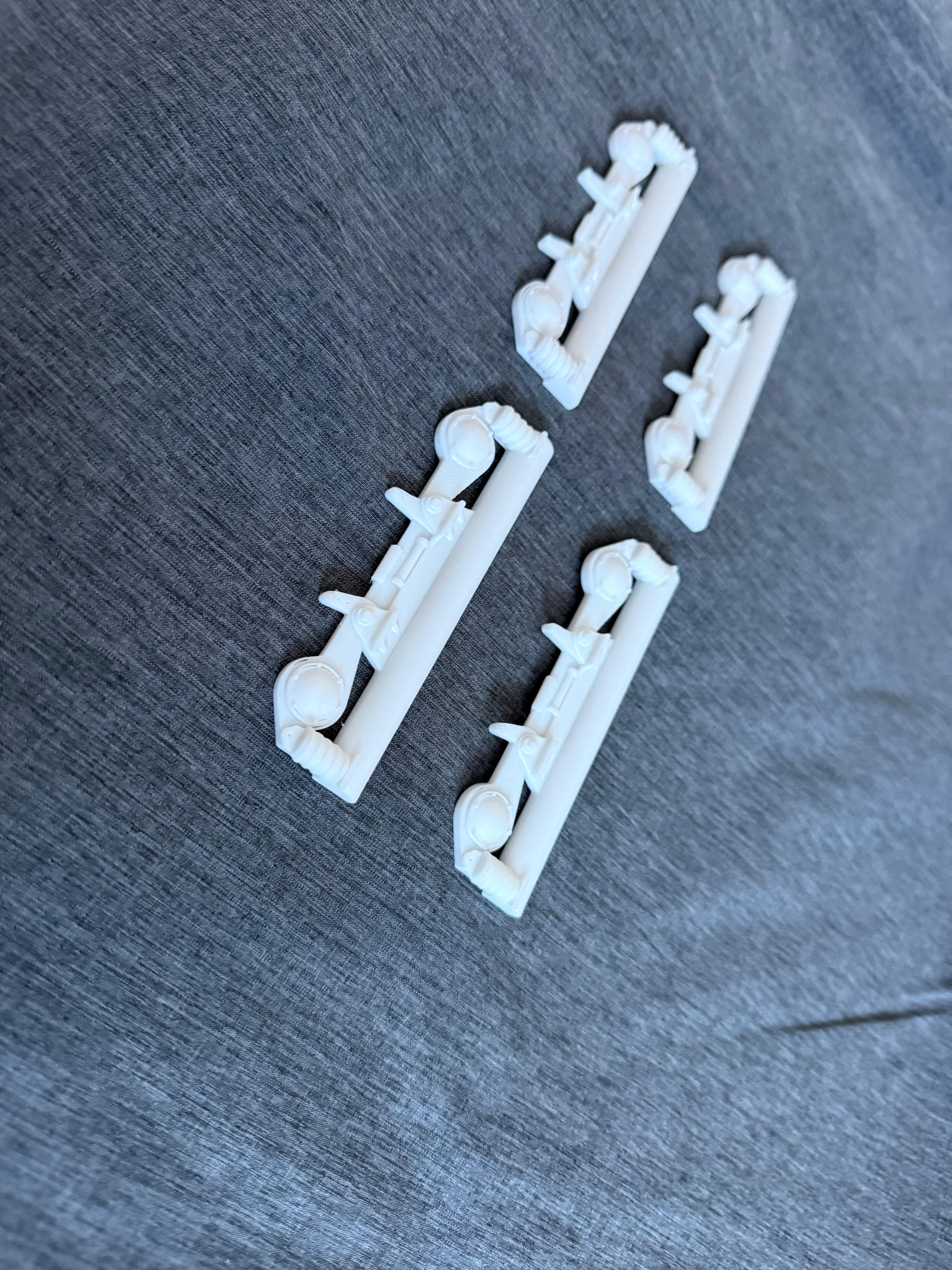 Spur G 1:22,5 L45H Blenden für Drehgestelle – passend zum L45H Bausatz