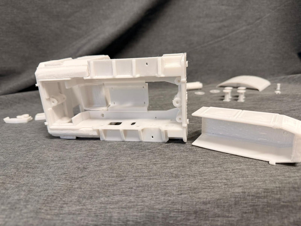 Spur 0 DB Köf II Rangierlok Lokgehäuse Bausatz Kleinlok 32 mm Modelleisenbahn