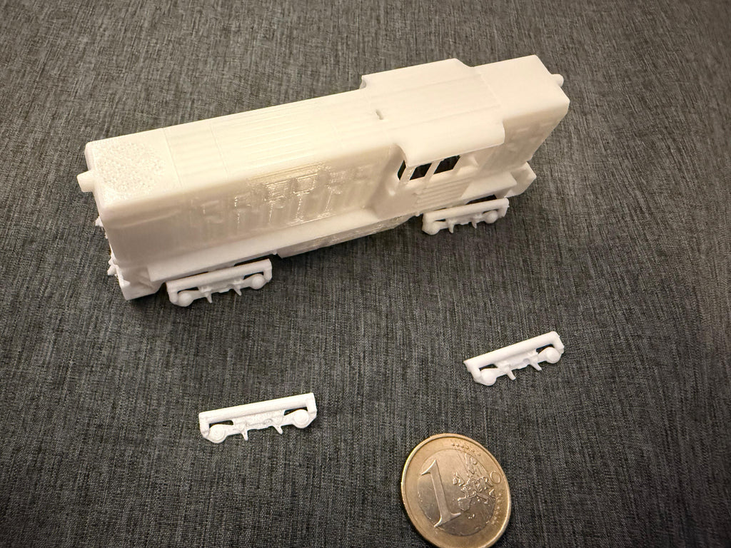 Spur H0 / H0e  1:87 FAUR L45H Diesellok – 3D-Druck Bausatz Lokomotive Modellbahn