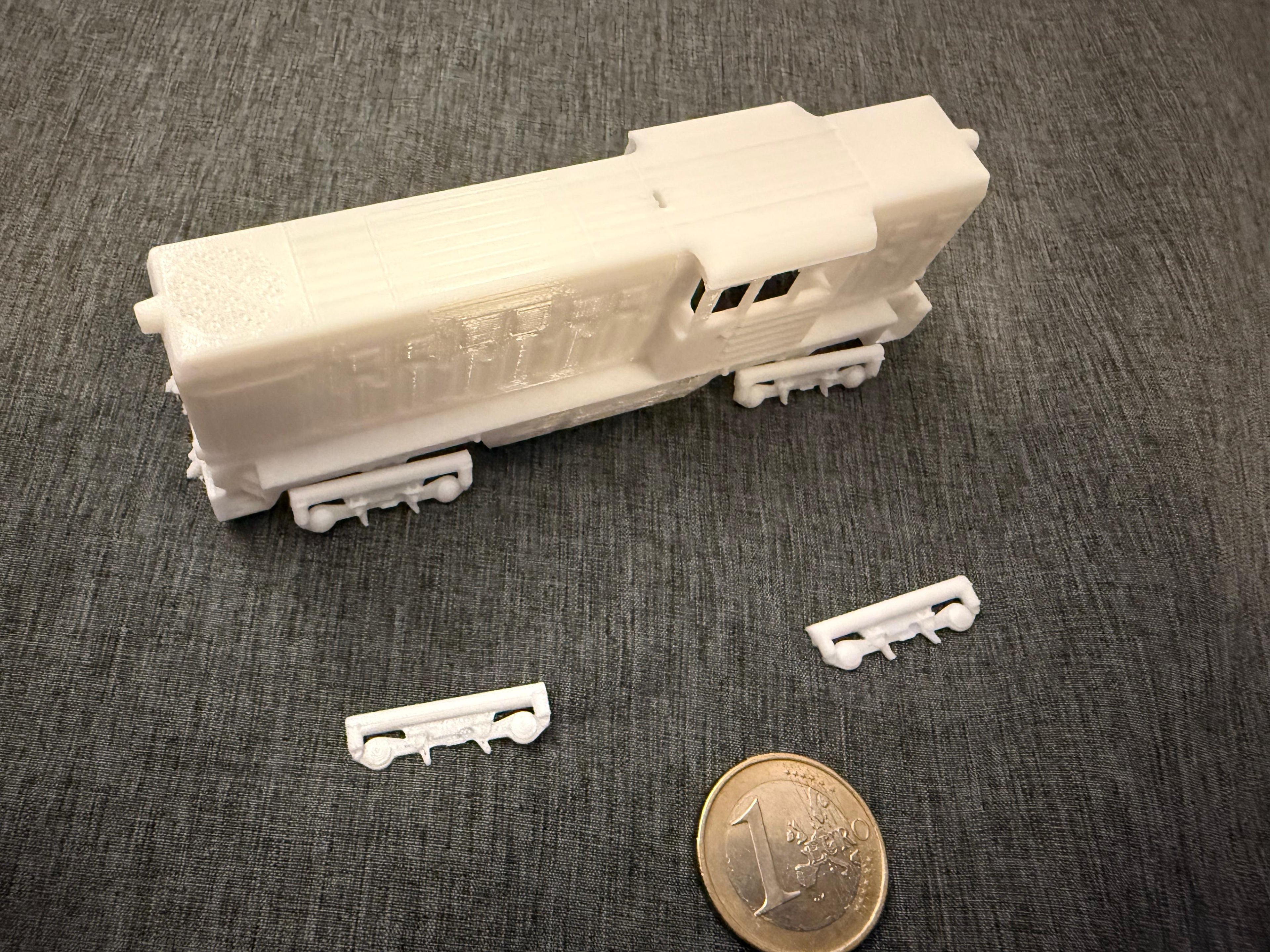 Spur H0 / H0e  1:87 FAUR L45H Diesellok – 3D-Druck Bausatz Lokomotive Modellbahn