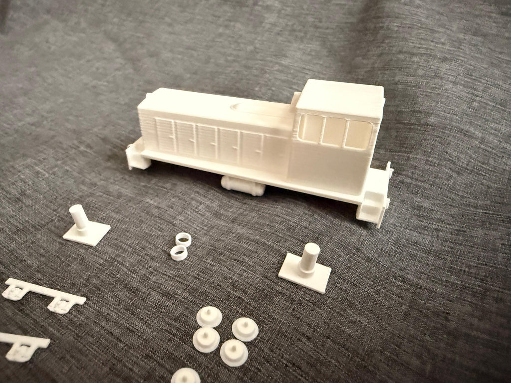 Spur S 1:64 Diesellok TU7 (ТУ7) Modellbahn Bausatz Rangierlok Schmalspur Lok