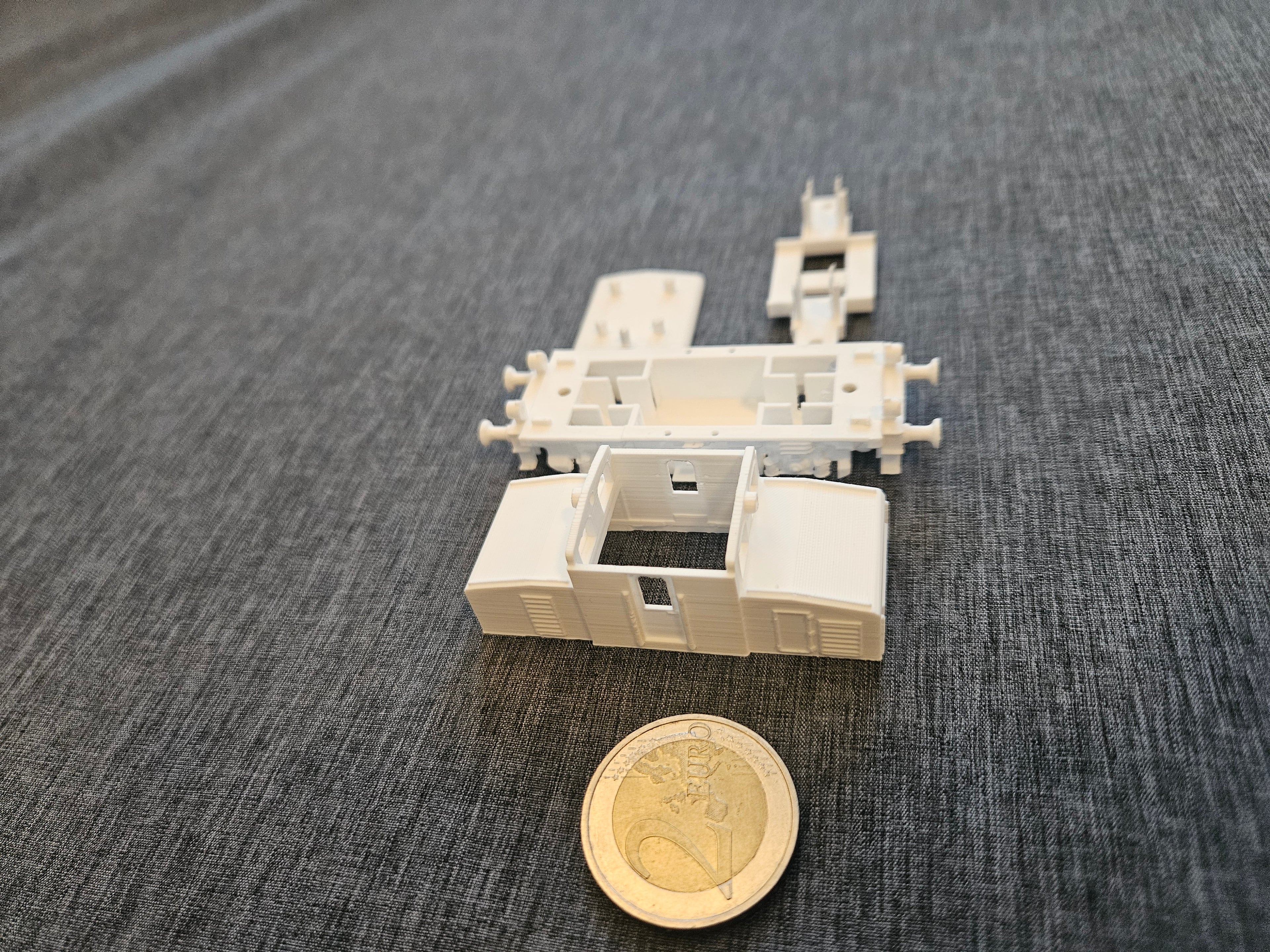 Spur TT 1:120 Elektrolok E 69 Modellbahn Bausatz Lokomotive Rangierlok