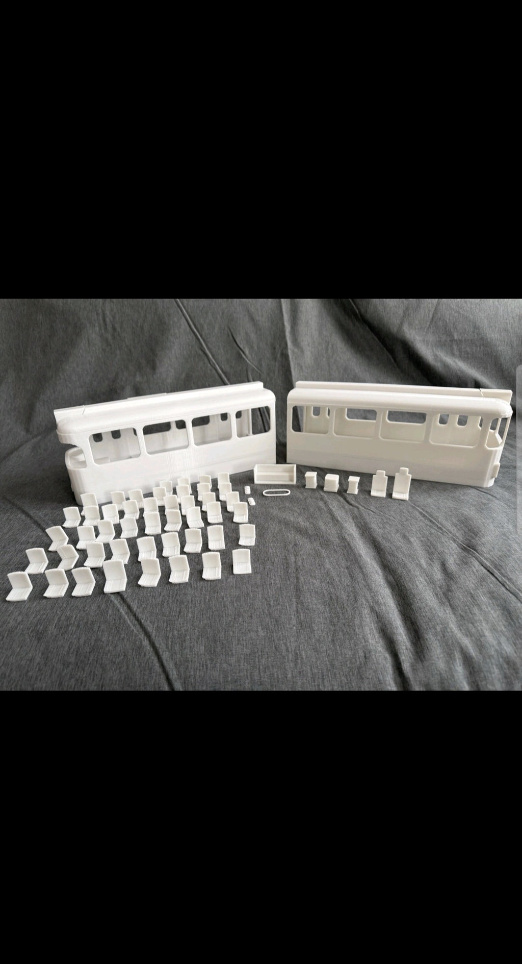 Spur G, 1:22,5 Straßenbahn München P3.16  Gehäuse Bausatz 3D-Druck Gartenbahn