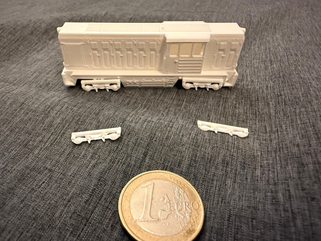 Spur TT  1:120 FAUR L45H Diesellok – 3D-Druck Bausatz Lokomotive Modellbahn