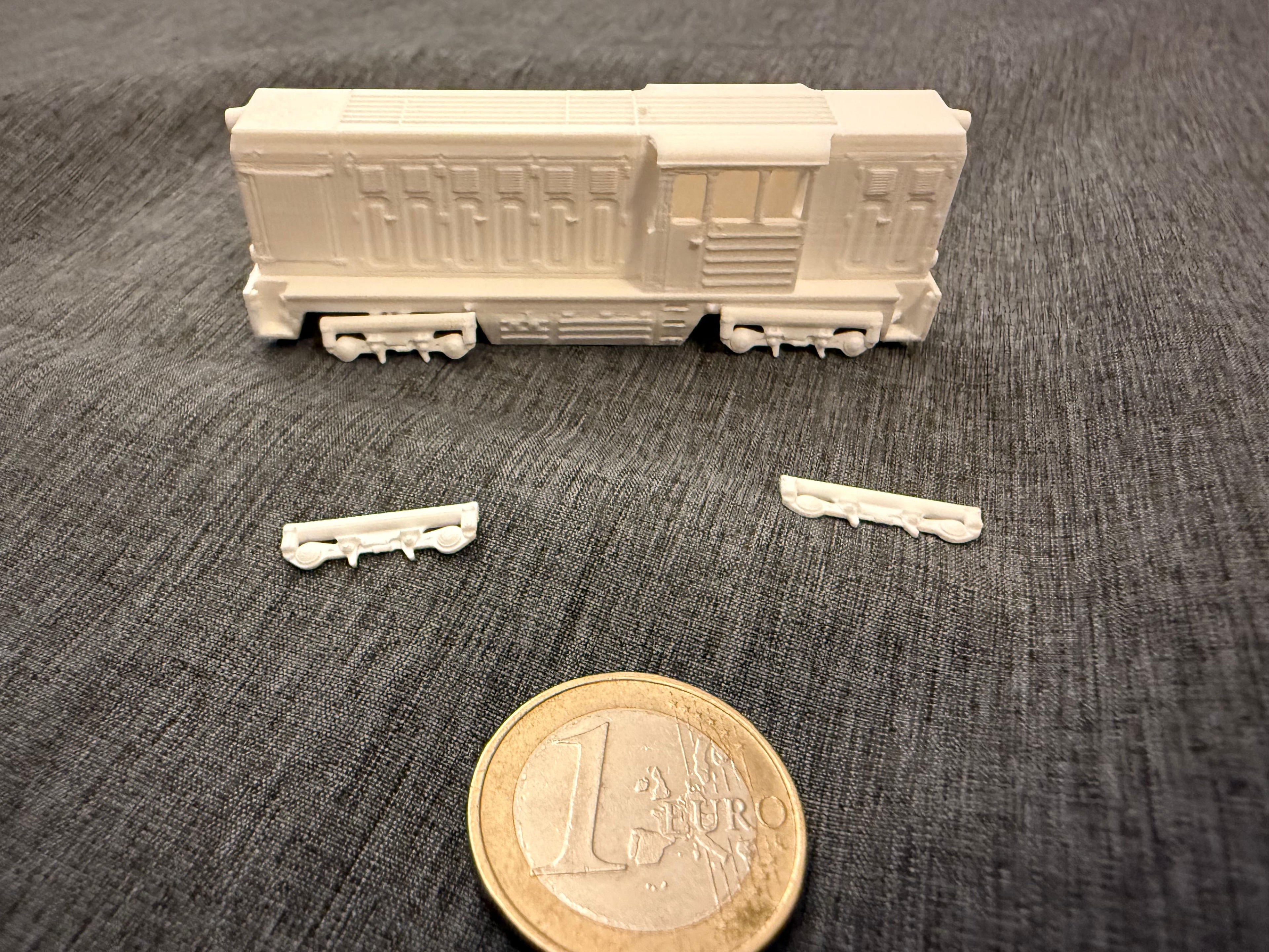 Spur TT  1:120 FAUR L45H Diesellok – 3D-Druck Bausatz Lokomotive Modellbahn