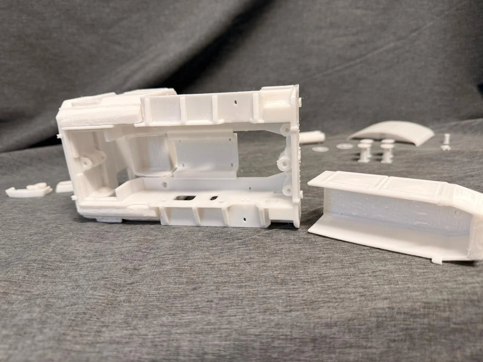 Spur H0 1:87 DB Köf II Rangierlok Lokgehäuse Bausatz Kleinlok Modelleisenbahn