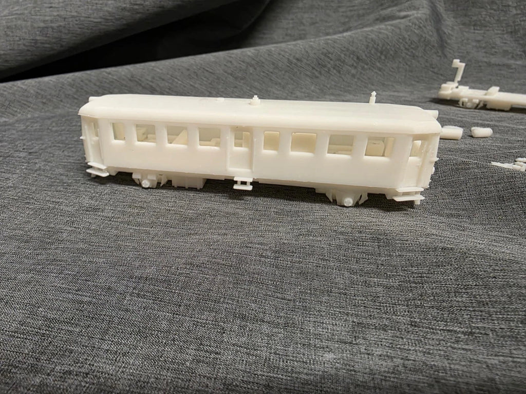 Spur H0 (1:87) Automotor Malaxa 900 / Baureihe 77 Bausatz Triebwagen Modellbau
