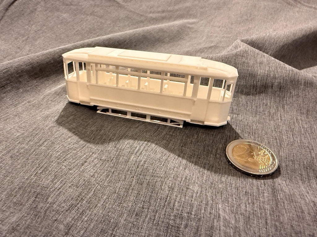 Spur TT 1:120 Lindner 401 Straßenbahn Bausatz Modellbahn