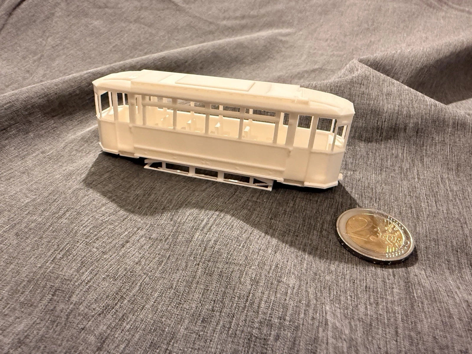 Spur TT 1:120 Lindner 401 Straßenbahn Bausatz Modellbahn
